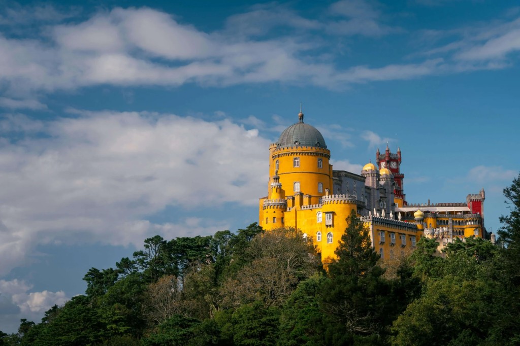 Pena Palace — vibrant Romanticist palace rising above the forests of Sintra